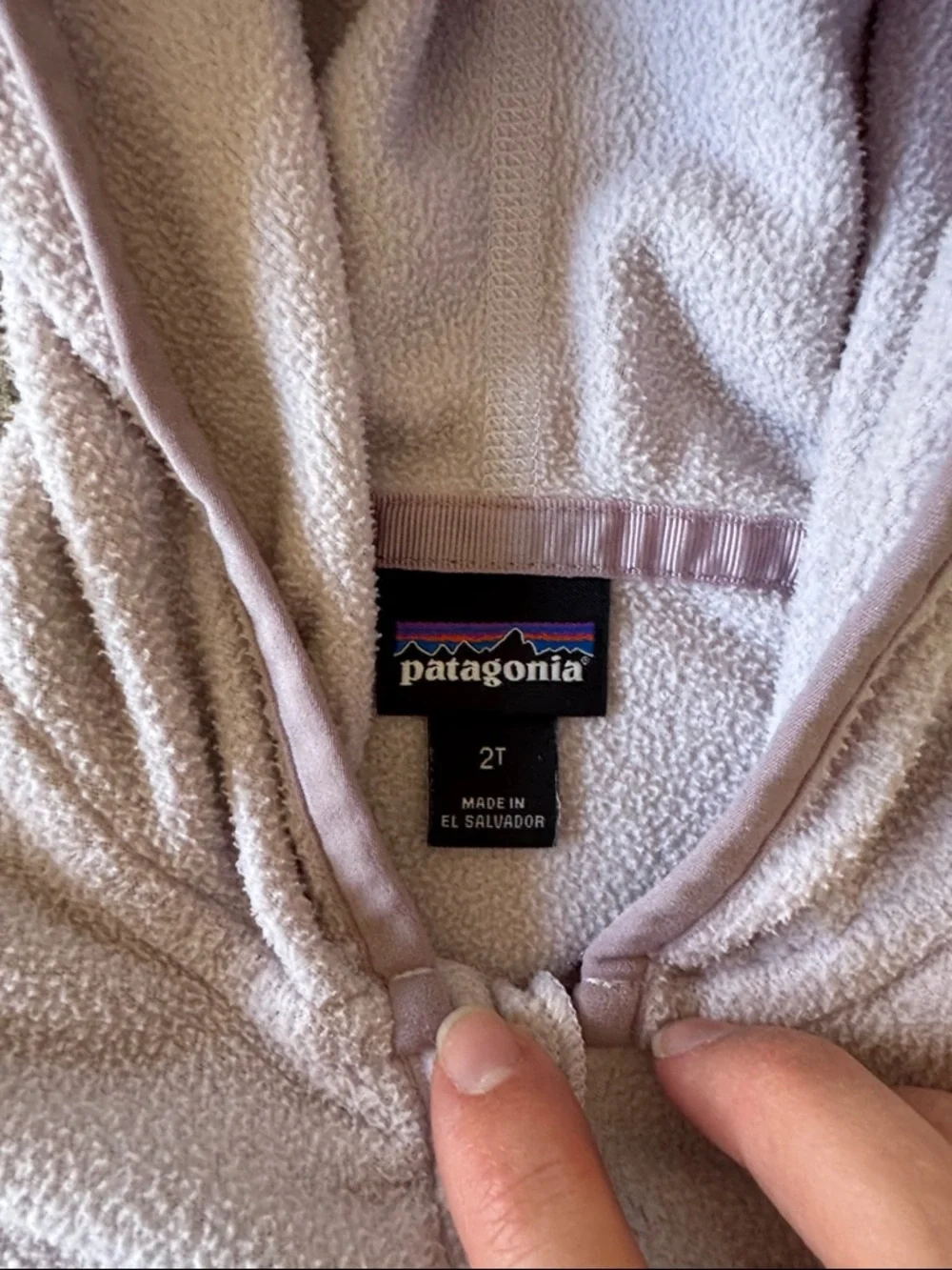 Patagonia toddler micro D snap T fleece jacket - Picture 2 of 3